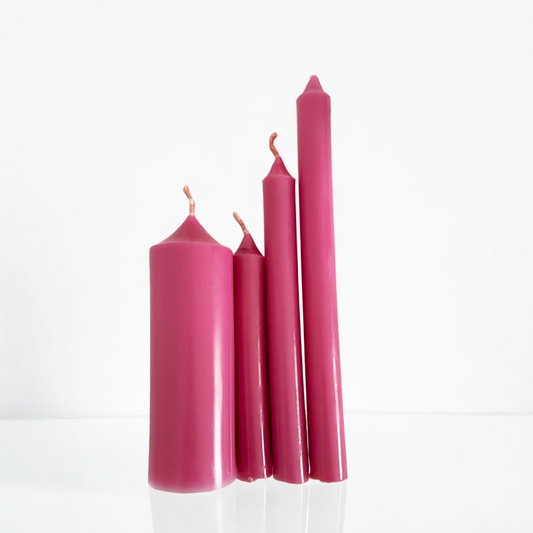Pink Pillar Lights